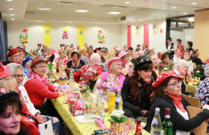 Spaß am handgemachten Karneval hatte das Publikum im Rochusheim. Foto: David Merz