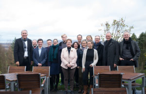 Planerinnen und Planer der indeland Kommunen ("Team indeland") beim gemeinsamen Workshop mit der Entwicklungsgesellschaft indeland GmbH und der Prognos AG. Foto indeland GmbH