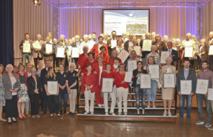 Gruppenbild Ehrenpreise Soziales Engagement. Foto: Kreis Düren