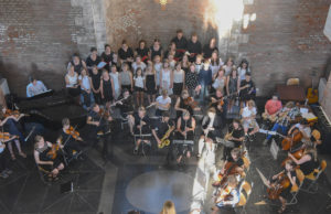 Die Schlosskapelle der Zitadelle wurde einmal mehr zum Konzertsaal als das Gymnasium Zitadelle zum Sommerkonzert einlud. Foto: Dirk Neumann