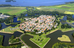 Luftbild der Festungsstadt Naarden Foto: Archiv Jülicher Geschichtsverein